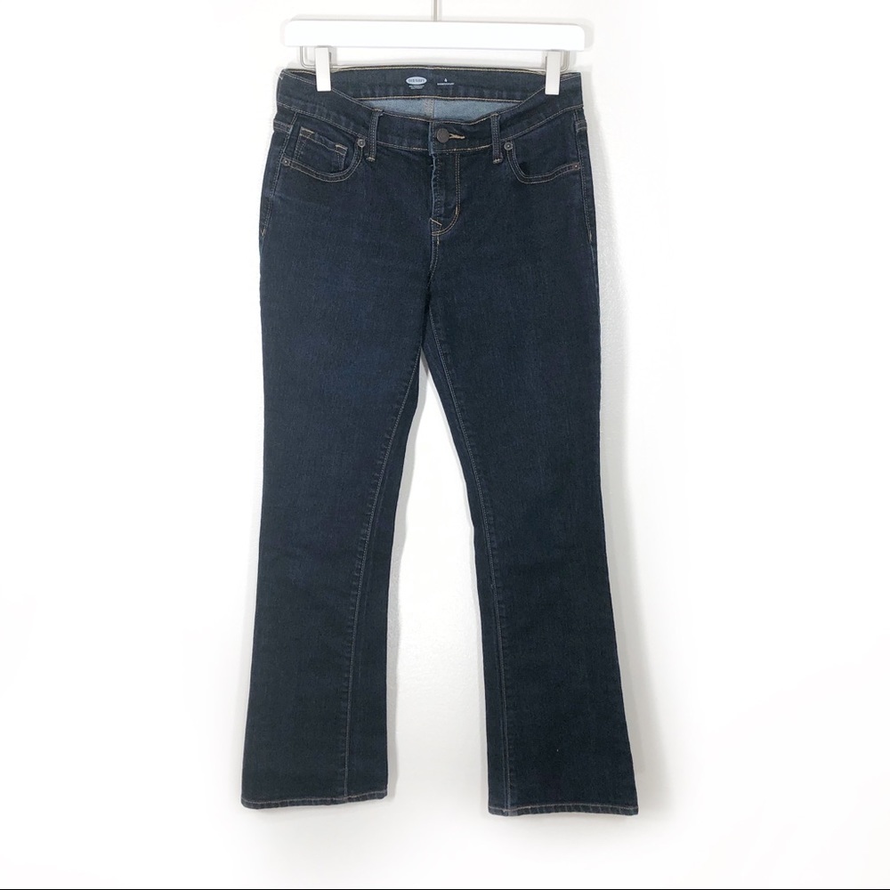 Old Navy Diva Bootcut Jeans dark wash 4 short